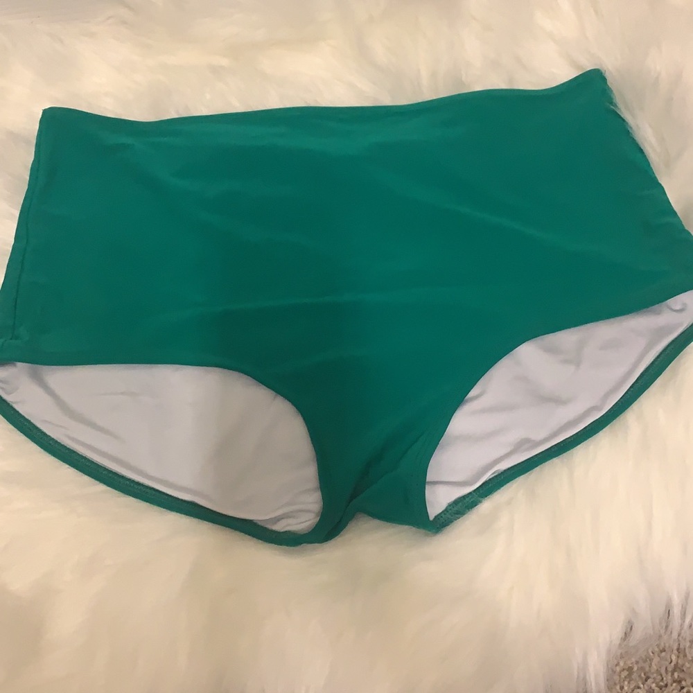 VGUC Pink Dessert Bottoms in Kelly Green XL
